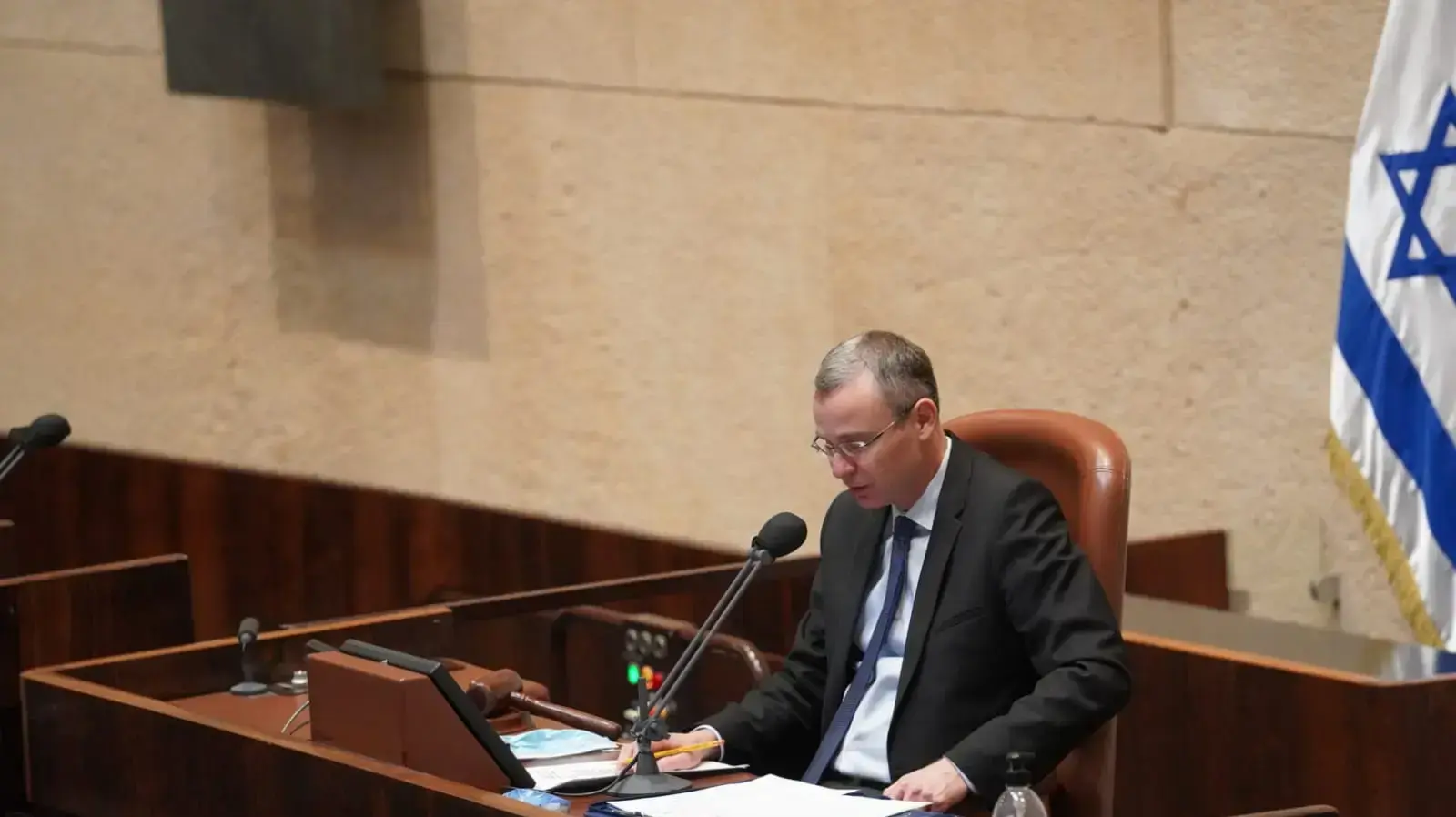יו"ר הכנסת, יריב לוין 15 בדצמבר 2020 