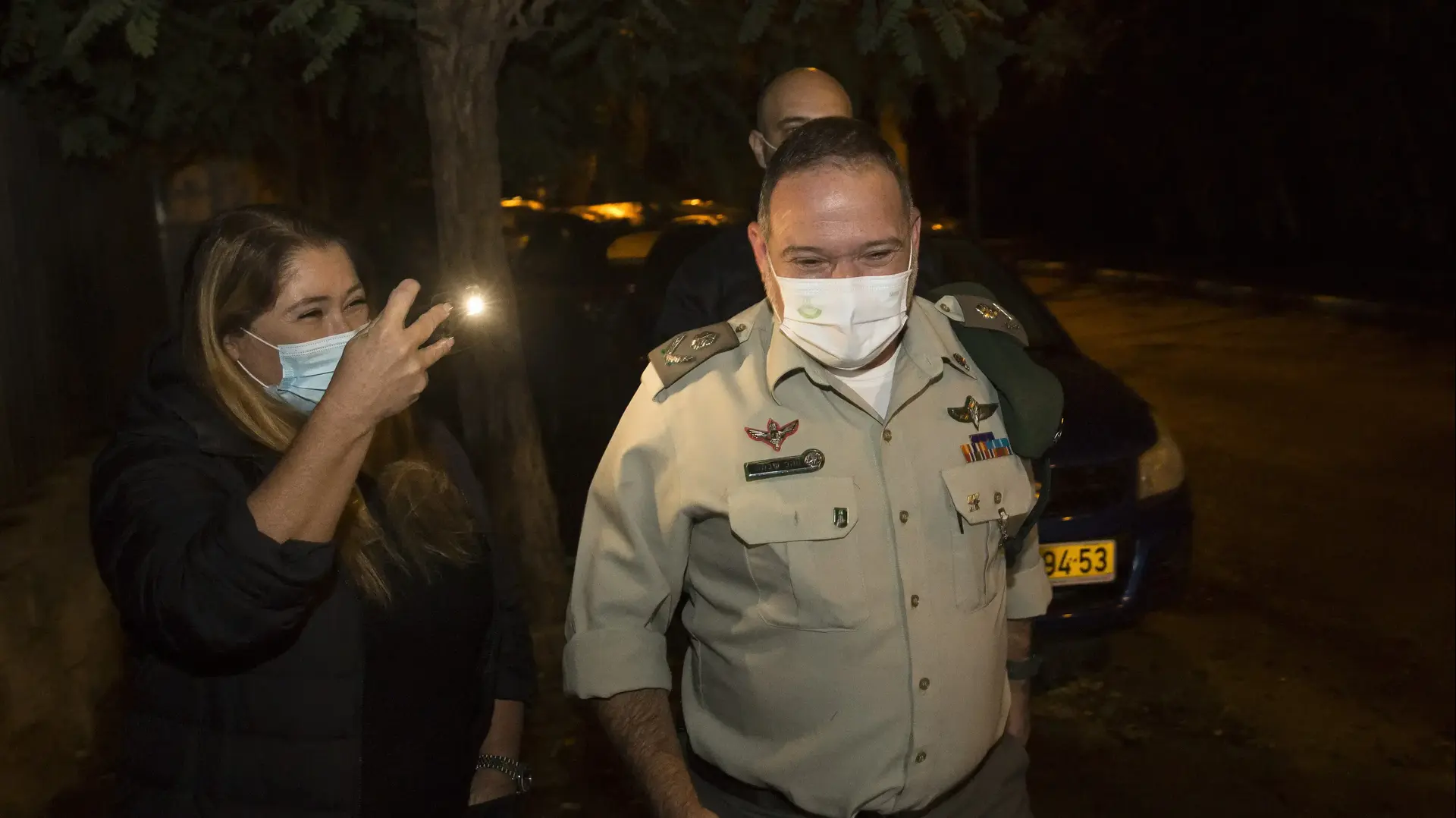 מפקד מג"ב, קובי שבתאי, שב לביתו לאחר המינוי למפכ"ל 15 שצמבר 2020 (שימוש חד פעמי) 