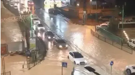 הצפה בכפר כנא. 15 בדצמבר 2020 הצפה בכפר כנא. 15 בדצמבר 2020