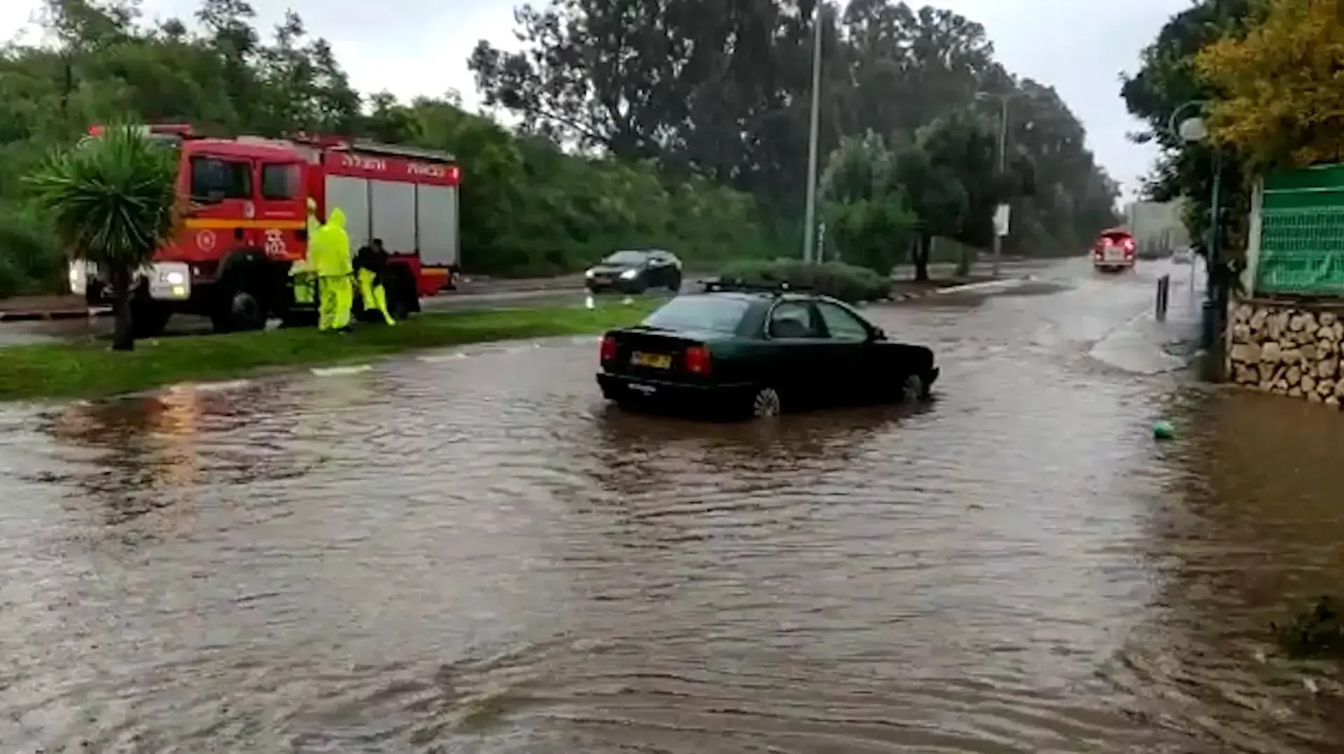 מזג אוויר סוער: הצפות ברחבי הארץ, חילוצים וזירימות בנחלים 
16.12.20