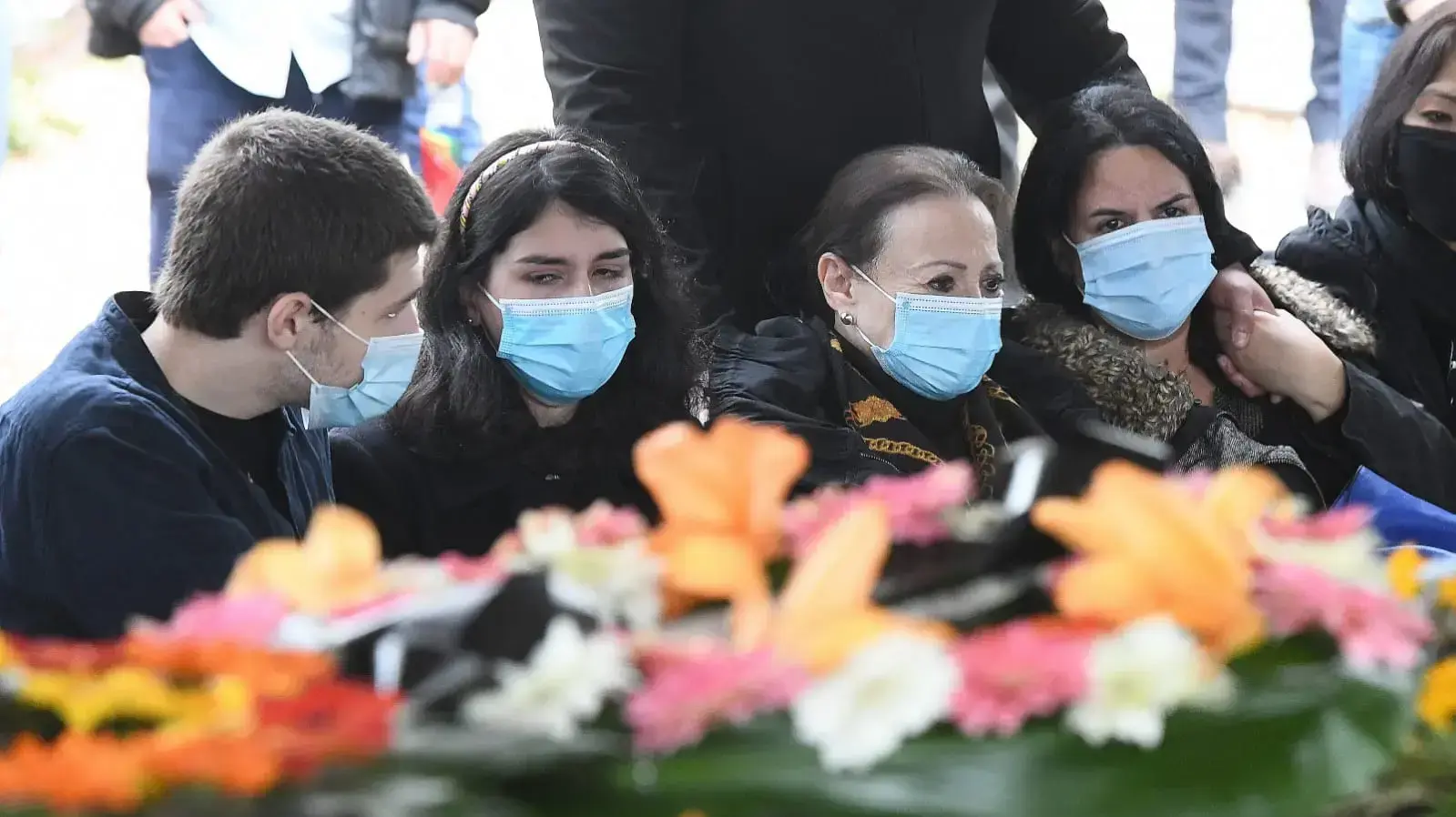 הלויתו של יעקב אגמון בבית העלמין בשפיים , 17.12.2020 הלויתו של יעקב אגמון בבית העלמין בשפיים , 17.12.2020