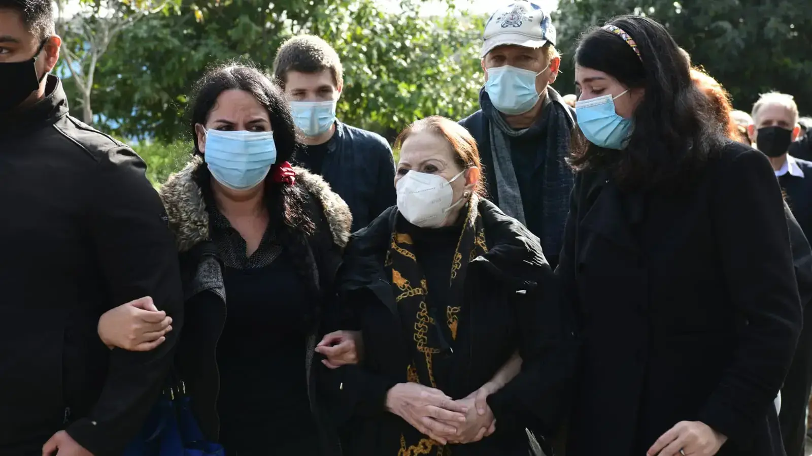 הלויתו של יעקב אגמון בבית העלמין בשפיים , 17.12.2020 הלויתו של יעקב אגמון בבית העלמין בשפיים , 17.12.2020