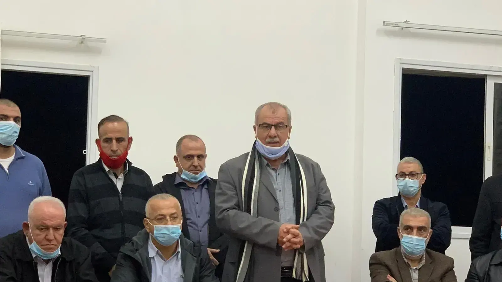 מוחמד ברכה לאחר שנבחר ליו"ר ועדת המעקב העליונה של הציבור הערבי בישראל. 19 בדצמבר 2020 מוחמד ברכה לאחר שנבחר ליו"ר ועדת המעקב העליונה של הציבור הערבי בישראל. 19 בדצמבר 2020