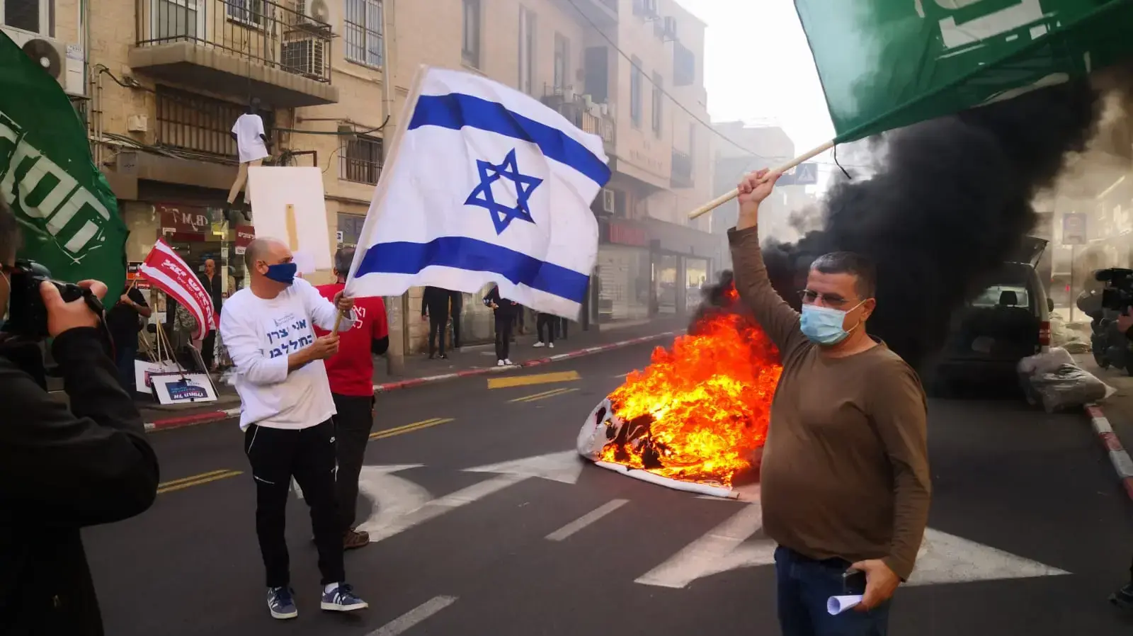 מחאת סוחרים ובעלי עסקים, דרך יפו ת"א, 20 בדצמבר 2020 מחאת סוחרים ובעלי עסקים, דרך יפו ת"א, 20 בדצמבר 2020