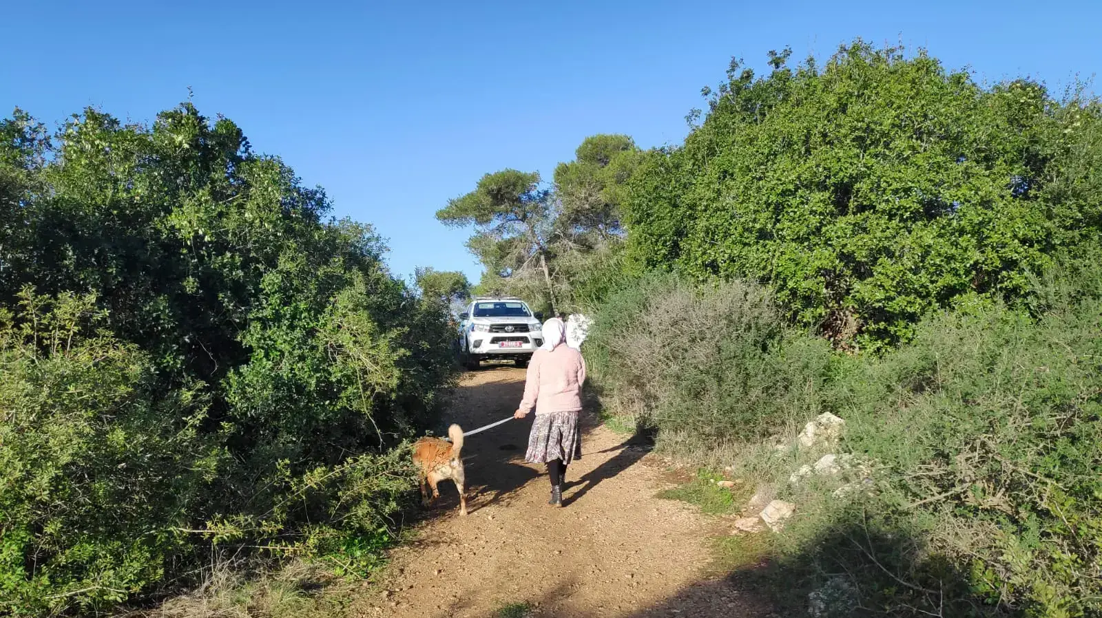 זירת הרצח ביישוב טל מנשה, 21 בדצמבר 2020 זירת הרצח ביישוב טל מנשה, 21 בדצמבר 2020
