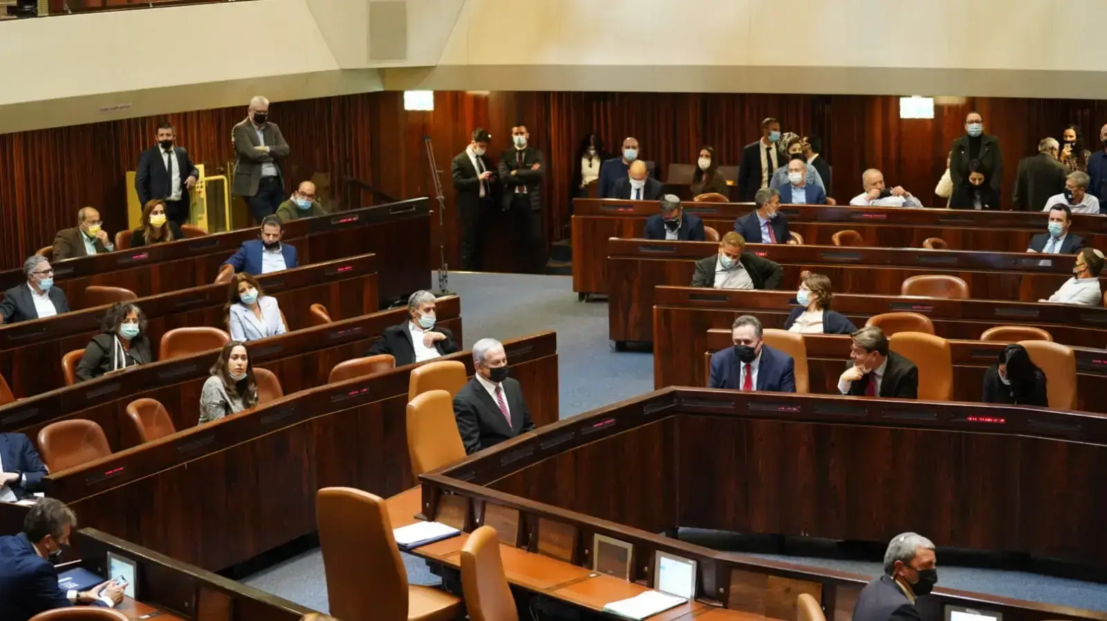 ההצבעה על הצעת החוק לדחיית פיזור הכנסת. 22 בדצמבר 2020 ההצבעה על הצעת החוק לדחיית פיזור הכנסת. 22 בדצמבר 2020