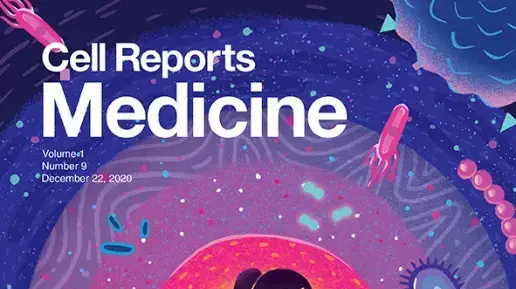 שער הגיליון של כתב העת Cell Reports Medicine שבו התפרסם מחקרה של ד"ר מיטל יסעור על הבדלי מיקרוביום בלידה קיסרית ונרתיקית שער הגיליון של כתב העת Cell Reports Medicine שבו התפרסם מחקרה של ד"ר מיטל יסעור על הבדלי מיקרוביום בלידה קיסרית ונרתיקית