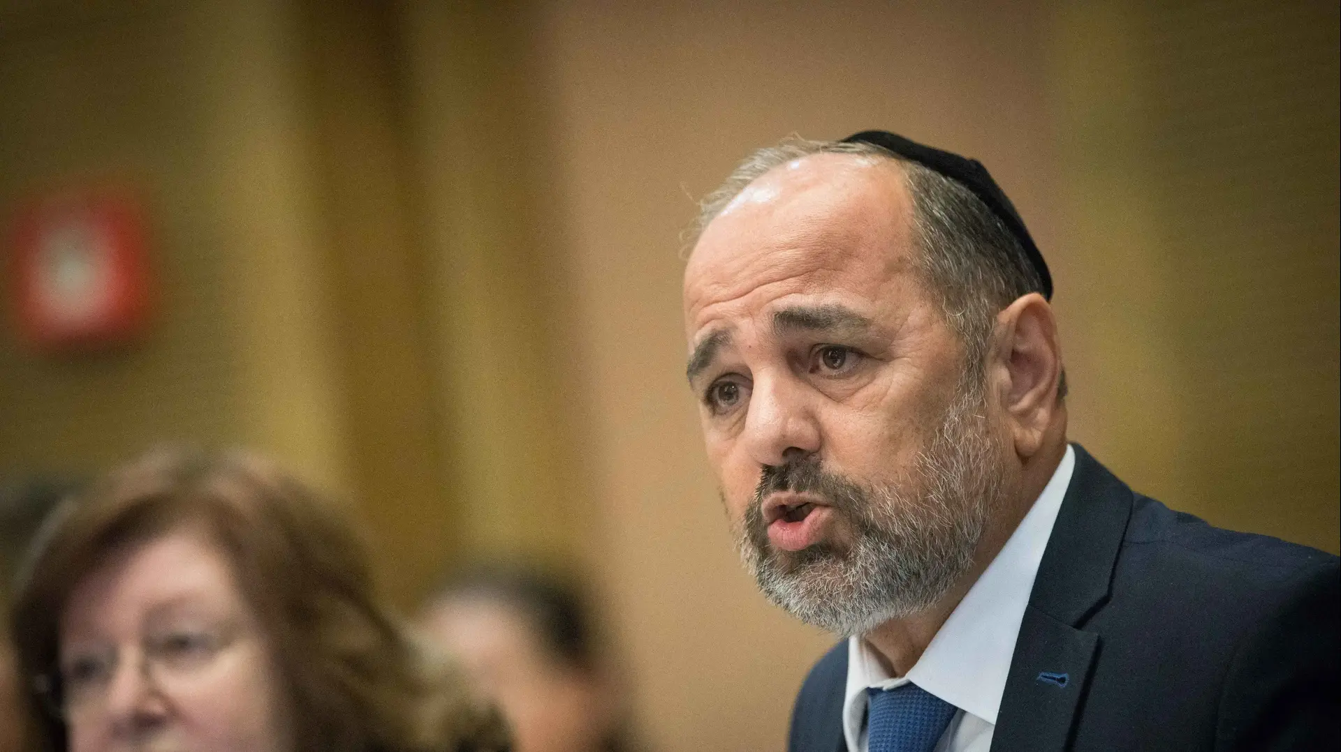 ח"כ יעקב מרגי (ש"ס) בכנסת, 5 באוגוסט 2019 ח"כ יעקב מרגי (ש"ס) בכנסת, 5 באוגוסט 2019