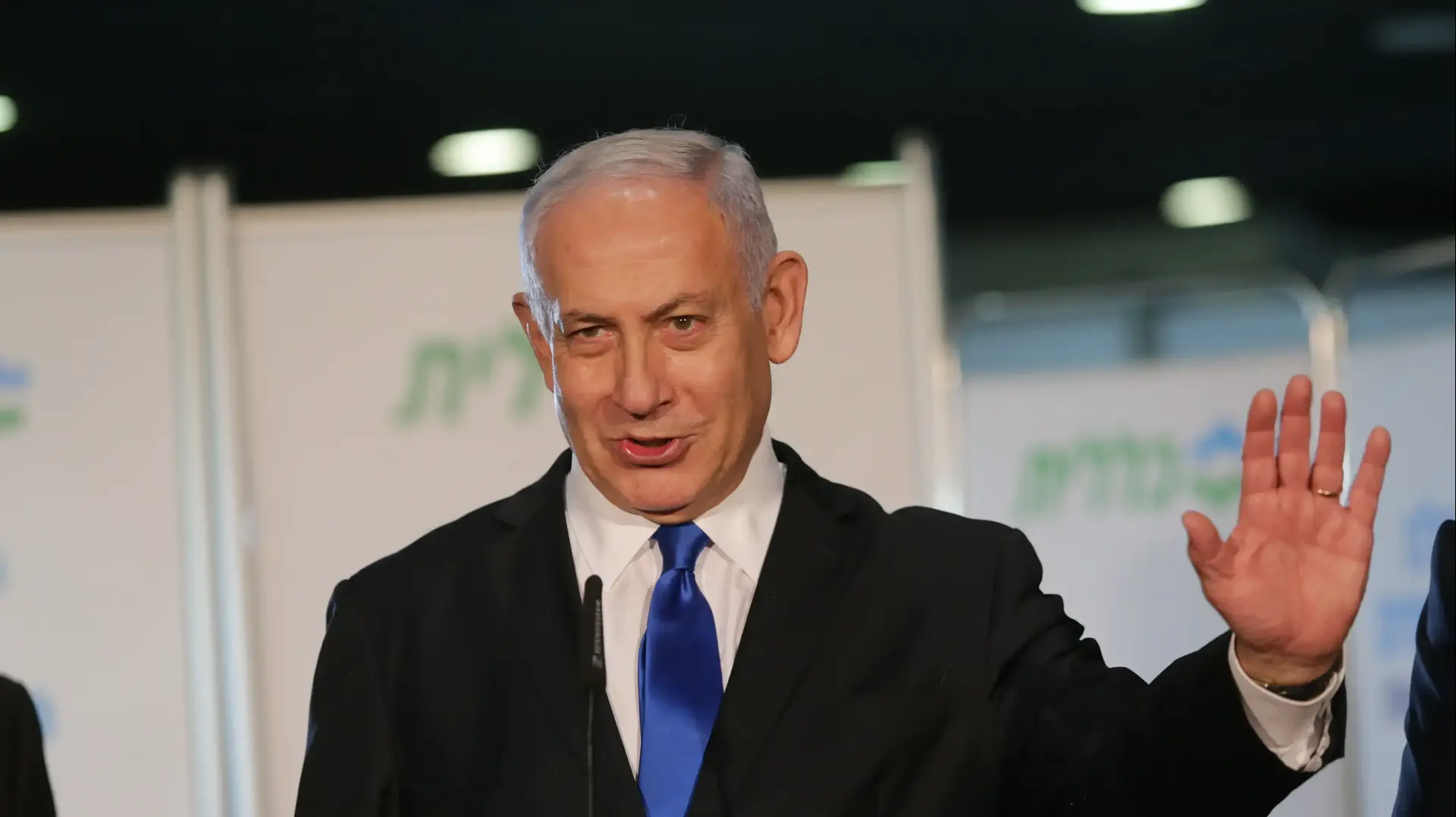 ראש הממשלה בנימין נתניהו במתחם החיסונים נגד קורונה, ירושלים, 29 בדצמבר 2020 ראש הממשלה בנימין נתניהו במתחם החיסונים נגד קורונה, ירושלים, 29 בדצמבר 2020