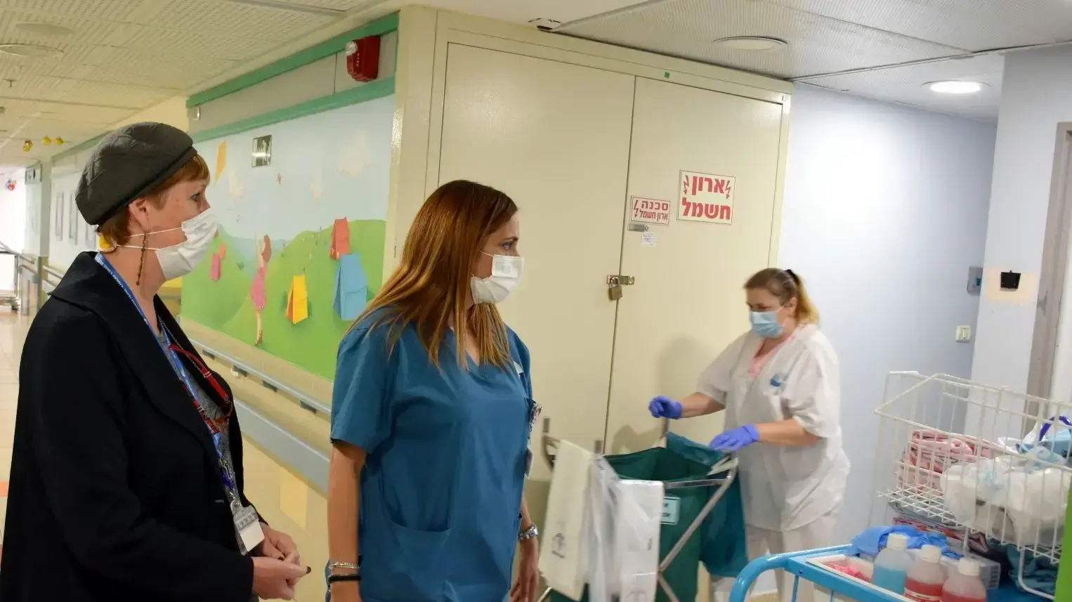 פתיחת מחלקת קורונה שלישית בבית חולים פדה פוריה. 30 בדצמבר 2020 פתיחת מחלקת קורונה שלישית בבית חולים פדה פוריה. 30 בדצמבר 2020