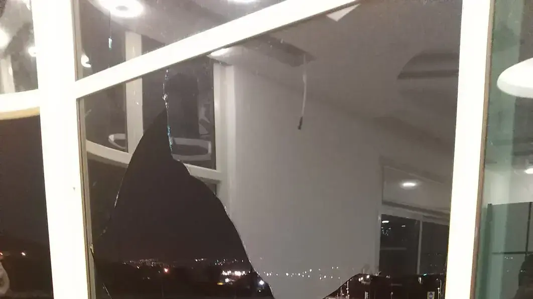 אבנים נזרקו על בתים של פלסטינים בכפר חווארה שבאזור שכם, 31 בדצמבר 2020