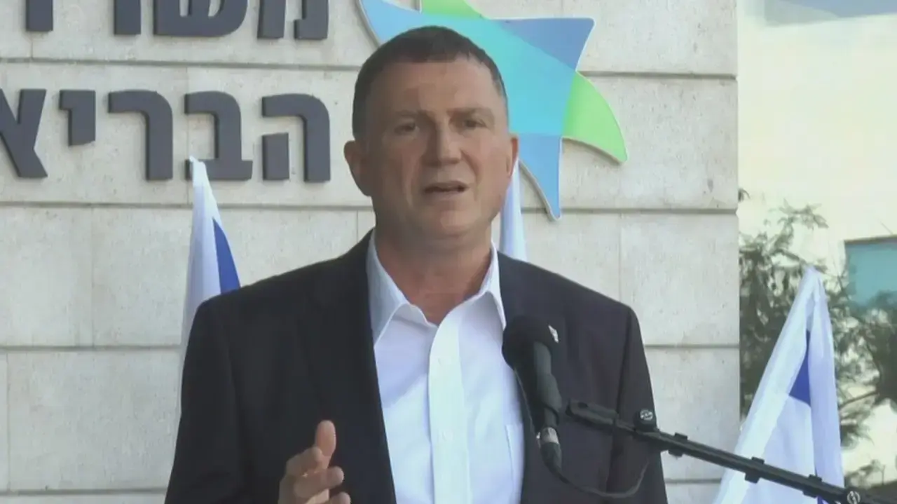 שר הבריאות יולי אדלשטיין , 5 בינואר 2021 שר הבריאות יולי אדלשטיין , 5 בינואר 2021