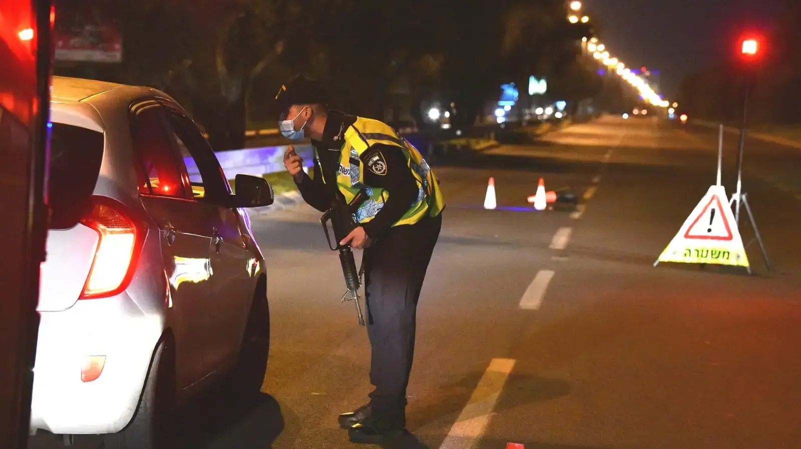 לקראת העוצר הלילי | פריסת מחוסמים בדרך נמיר 7 בינואר 2021 לקראת העוצר הלילי | פריסת מחוסמים בדרך נמיר 7 בינואר 2021