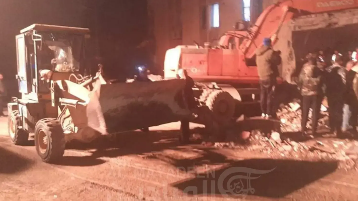 נזקי תקיפת חיל האוויר במזרח סוריה 13 בינואר 2021 


