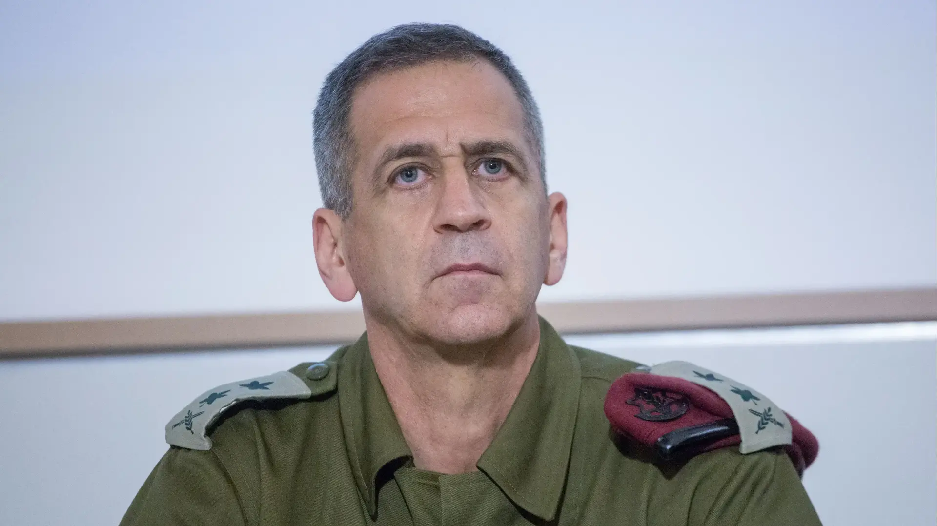 הרמטכ"ל אביב כוכבי בדיון בקריה, 12 בנובמבר 2019 הרמטכ"ל אביב כוכבי בדיון בקריה, 12 בנובמבר 2019