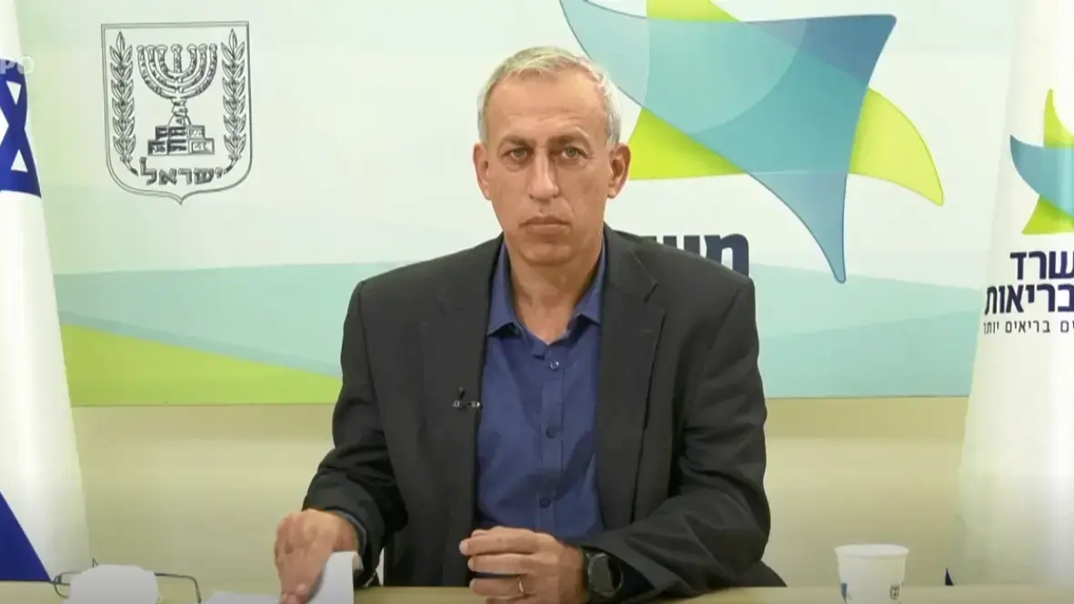 פרוייקטור הקורונה נחמן אש בתדרוך, 17 בינואר 2021 פרוייקטור הקורונה נחמן אש בתדרוך, 17 בינואר 2021