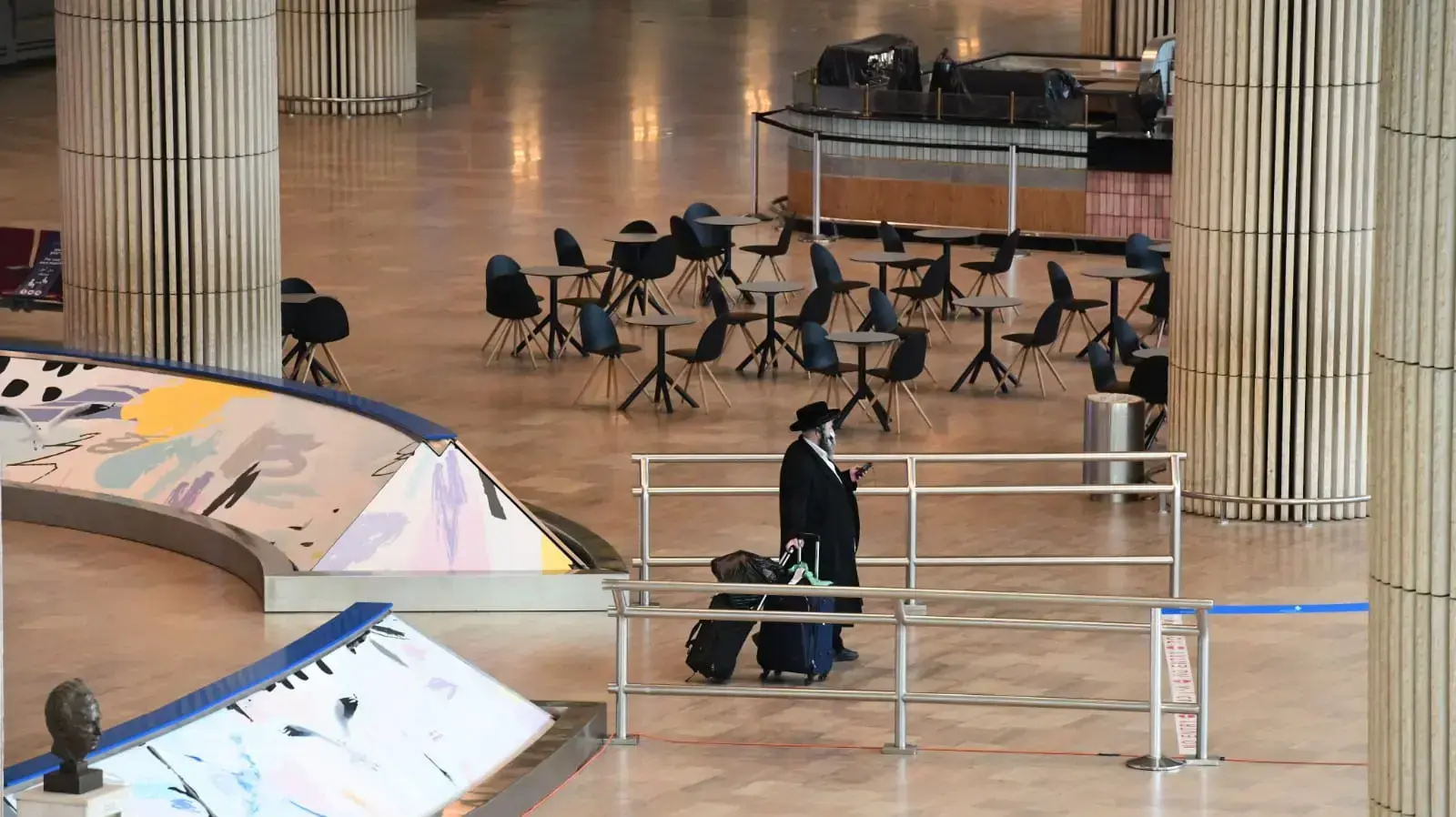 לקראת הסגר ההרמטי בנתב"ג 25 בינואר 2021 לקראת הסגר ההרמטי בנתב"ג 25 בינואר 2021