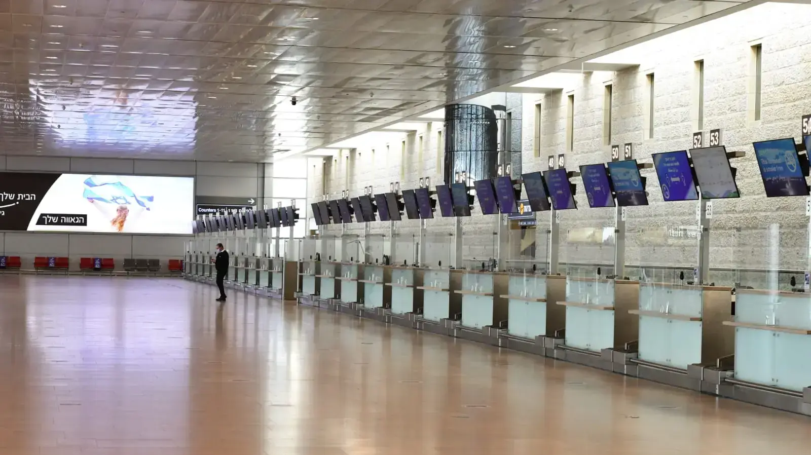 לקראת הסגר ההרמטי בנתב"ג 25 בינואר 2021