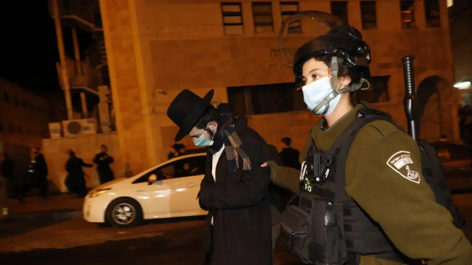 התפרעויות ועימותים ברחוב בר אילן, ירושלים, 25 בינואר 2021