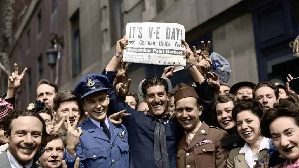 מתוך הסרט התיעודי "1945 - יום הניצחון"