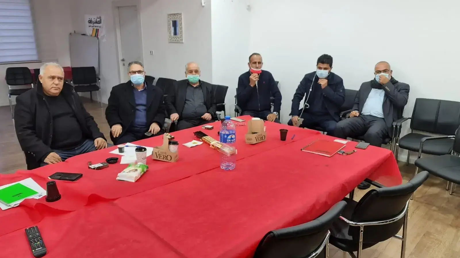 פגישת ראשי מפלגות הרשימה המשותפת בשפרעם 27 בינאור 2021 פגישת ראשי מפלגות הרשימה המשותפת בשפרעם 27 בינאור 2021