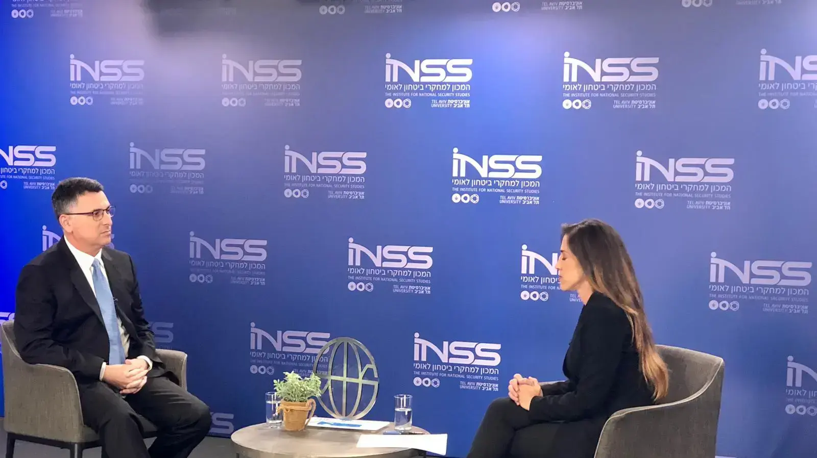 יו"ר תקווה חדשה, גדעון סער, בכנס של INSS המכון למחקרי ביטחון לאומי. 28 בינואר 2021 יו"ר תקווה חדשה, גדעון סער, בכנס של INSS המכון למחקרי ביטחון לאומי. 28 בינואר 2021