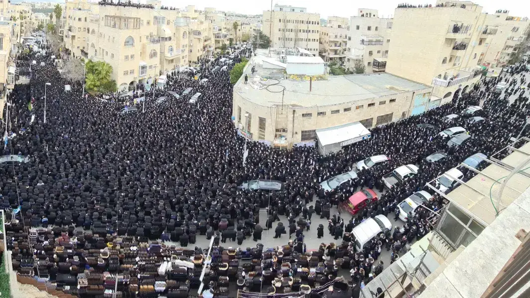הלוויתו של הרב משולם דוד סולובייצ'יק. הר המנוחות, ירושלים 31 בינואר 2021 הלוויתו של הרב משולם דוד סולובייצ'יק. הר המנוחות, ירושלים 31 בינואר 2021