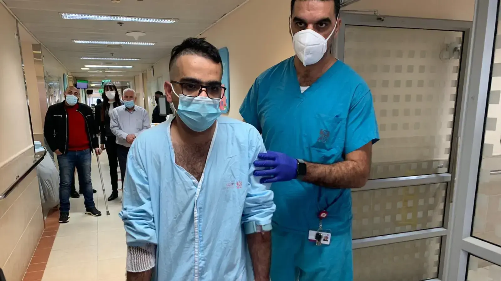 ד״ר מוחמד ערמוש הפצוע מטמרה בביה"ח רמב"ם בחיפה 2 בפברואר 2021 ד״ר מוחמד ערמוש הפצוע מטמרה בביה"ח רמב"ם בחיפה 2 בפברואר 2021