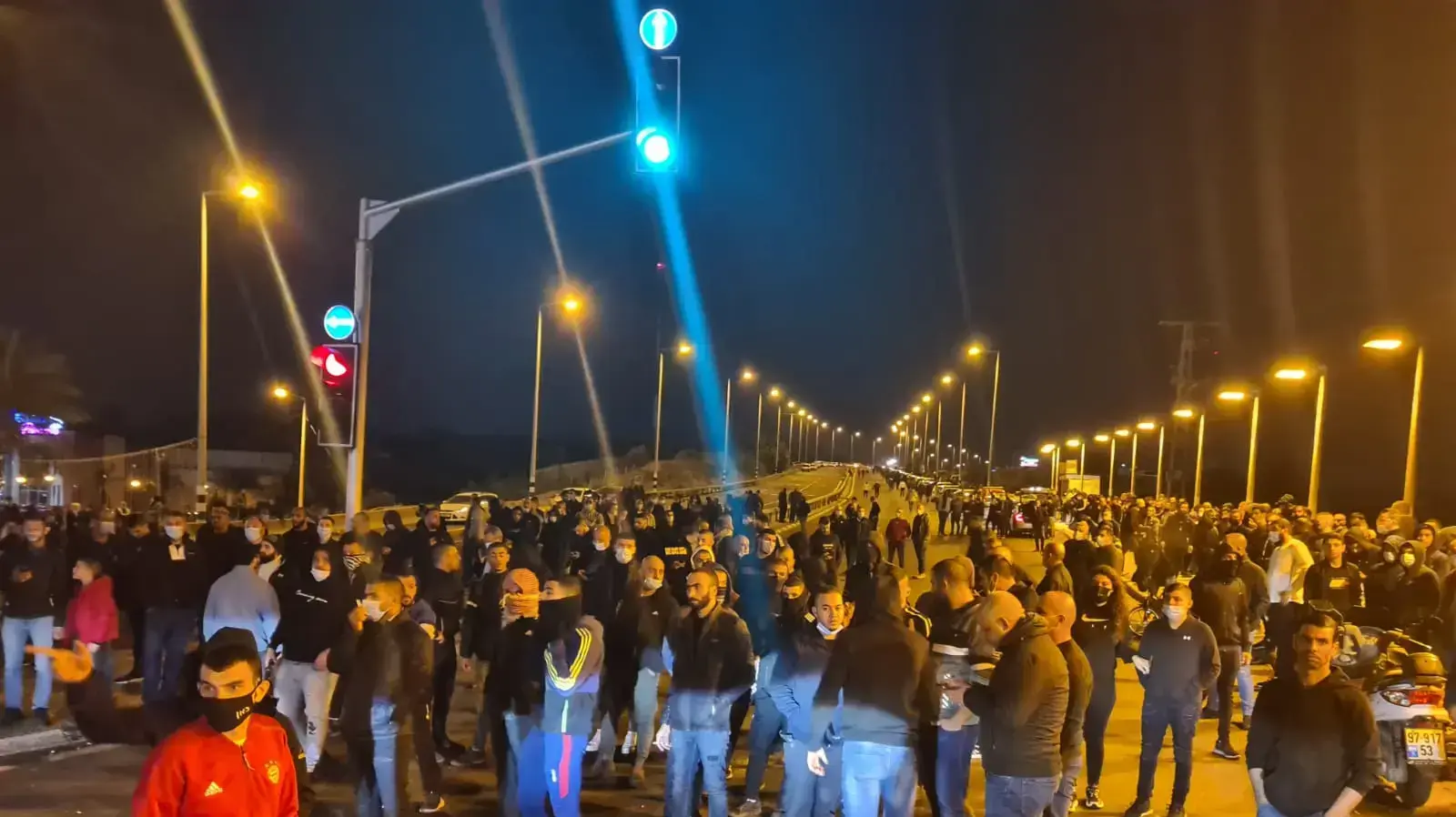 תהלוכה והפגנה עם הלוויתו של אחמד חיג'אזי, טמרה 2 בפברואר 2021 תהלוכה והפגנה עם הלוויתו של אחמד חיג'אזי, טמרה 2 בפברואר 2021
