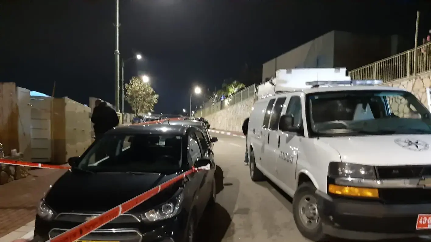 זירת רצח אישה ביישוב נעלה, 5 בפברואר 2021