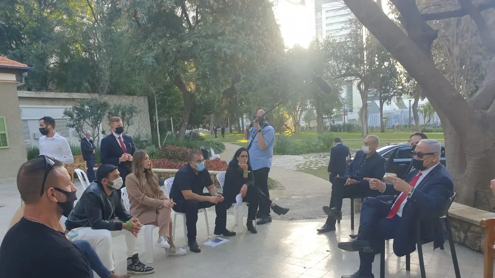 פגשית ראשי פורום הכושר בישראל עם ראש הממשלה, בנימין נתניהו בקריה בתל אביב 11 בפברואר 2021 פגשית ראשי פורום הכושר בישראל עם ראש הממשלה, בנימין נתניהו בקריה בתל אביב 11 בפברואר 2021