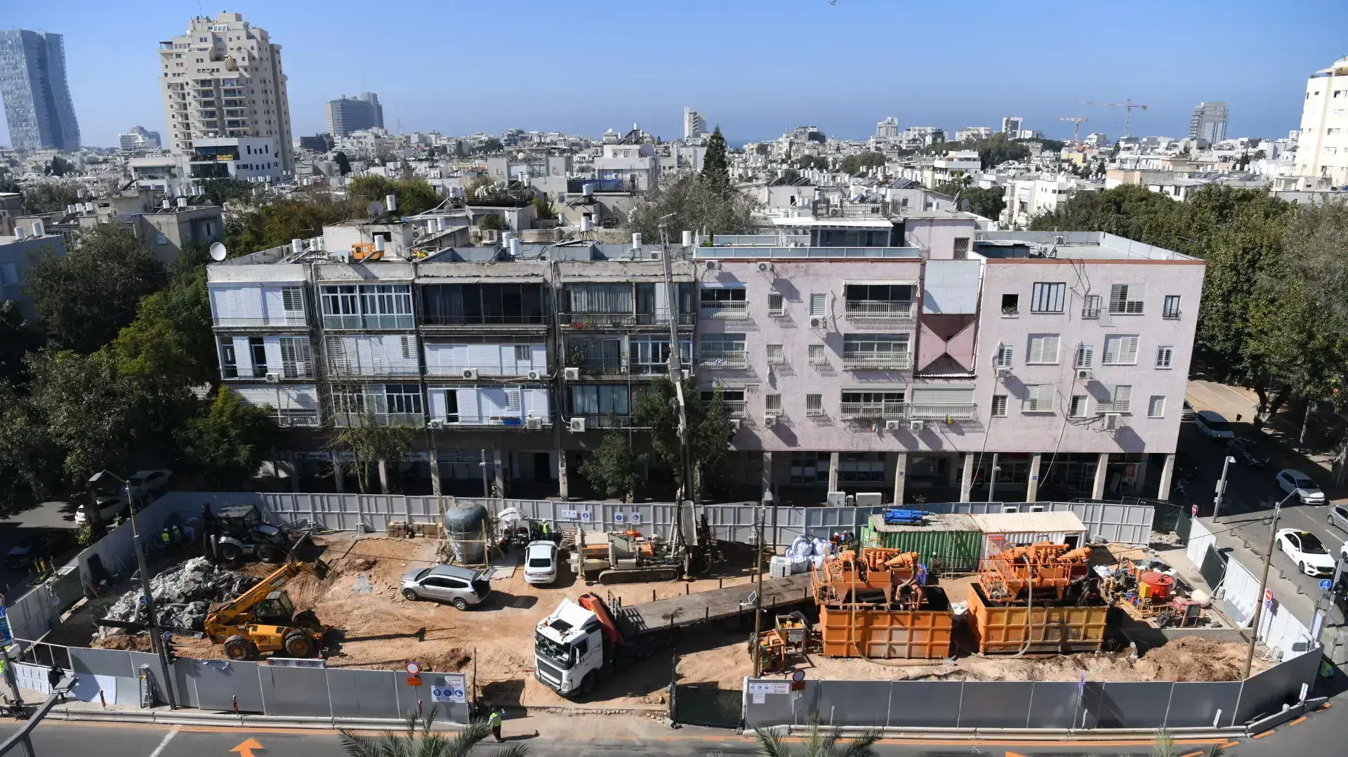 עבודות הרכבת הקלה בתל אביב עבודות הרכבת הקלה בתל אביב