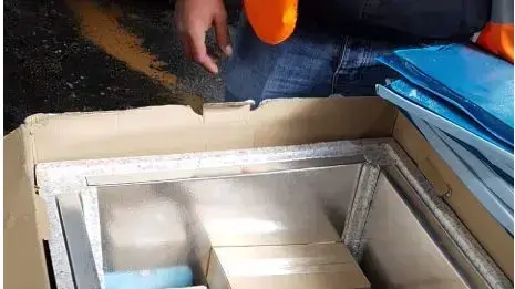 משלוח חיסוני ספוטניק מהרשות הפלסטינית לרצועת עזה, 17 בפברואר 2021 משלוח חיסוני ספוטניק מהרשות הפלסטינית לרצועת עזה, 17 בפברואר 2021