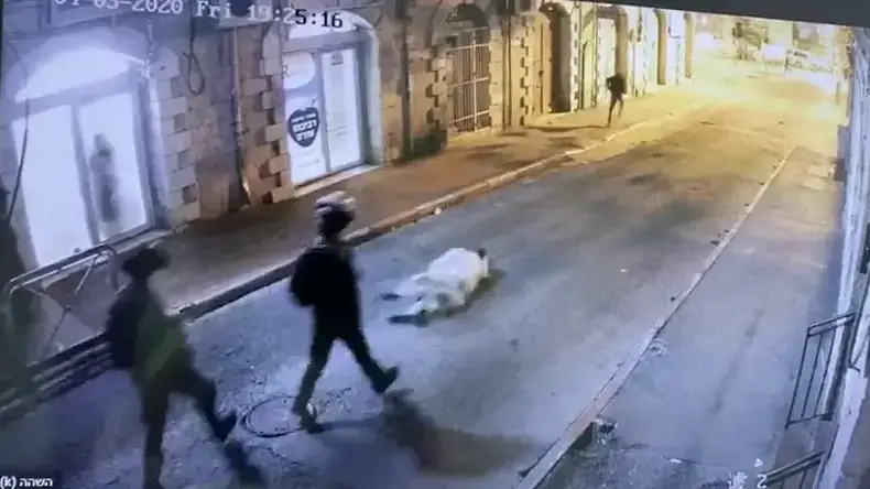 חרדי שהותקף ללא סיבה על ידי קצין מג"ב חרדי שהותקף ללא סיבה על ידי קצין מג"ב