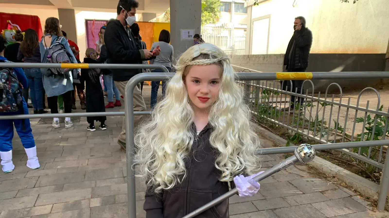חגיגות פורים בבי"ס ארנון בת"א, 24 בפברואר 2021