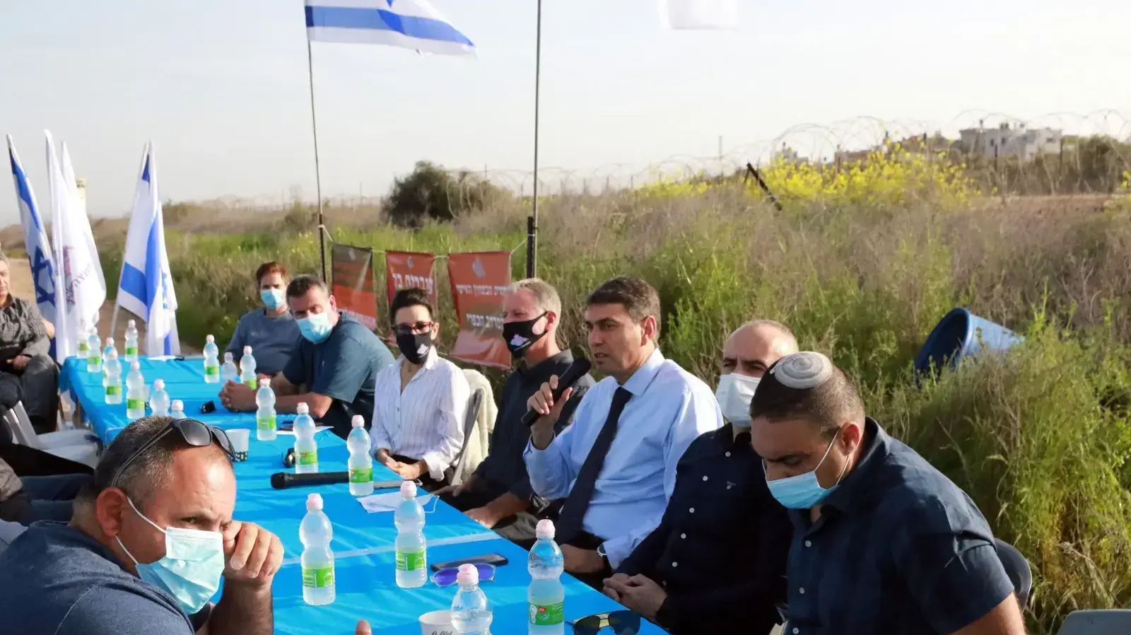 מחאה על ההפקרות והפירצה בגדר במועצה האזורית גלבוע, 10 במרץ 2021 מחאה על ההפקרות והפירצה בגדר במועצה האזורית גלבוע, 10 במרץ 2021