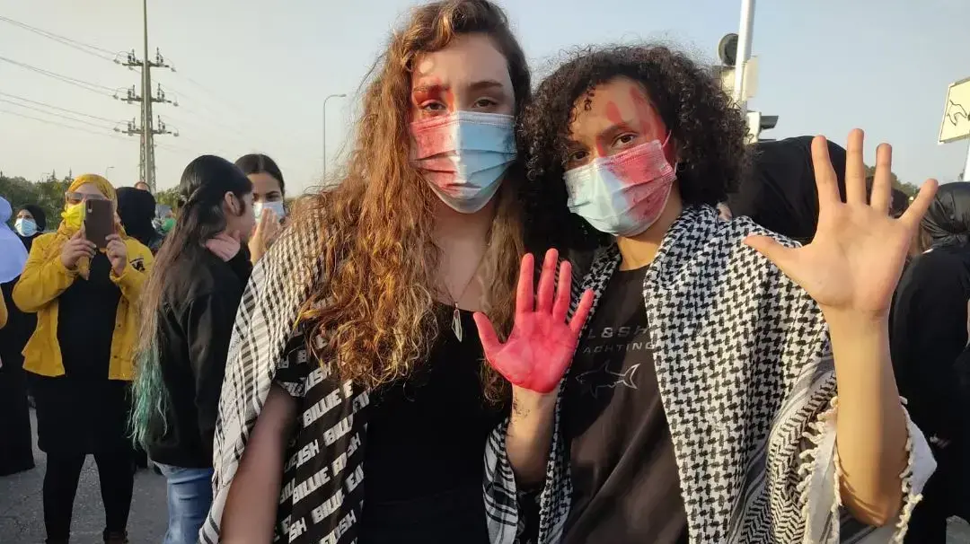 הפגנת מחאה בג'לג'וליה במחאה על רצח נער בן 15, 10 במרץ 2021 הפגנת מחאה בג'לג'וליה במחאה על רצח נער בן 15, 10 במרץ 2021