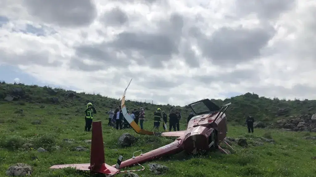 מסוק התרסק בשטח פתוח סמוך לטובא זנגרייה, 4 בני אדם נפצעו קל. 13 במרץ 2021 מסוק התרסק בשטח פתוח סמוך לטובא זנגרייה, 4 בני אדם נפצעו קל. 13 במרץ 2021