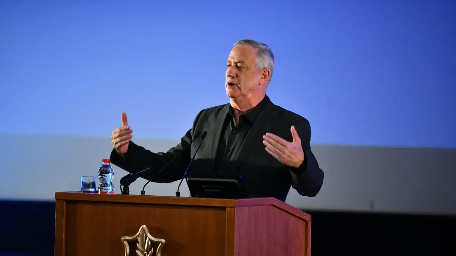 שר הביטחון, בני גנץ, בכנס סגל הפיקוד הכללי של צה"ל, "תנופה- לקצה ובקצה", 15 במרץ 2021 שר הביטחון, בני גנץ, בכנס סגל הפיקוד הכללי של צה"ל, "תנופה- לקצה ובקצה", 15 במרץ 2021