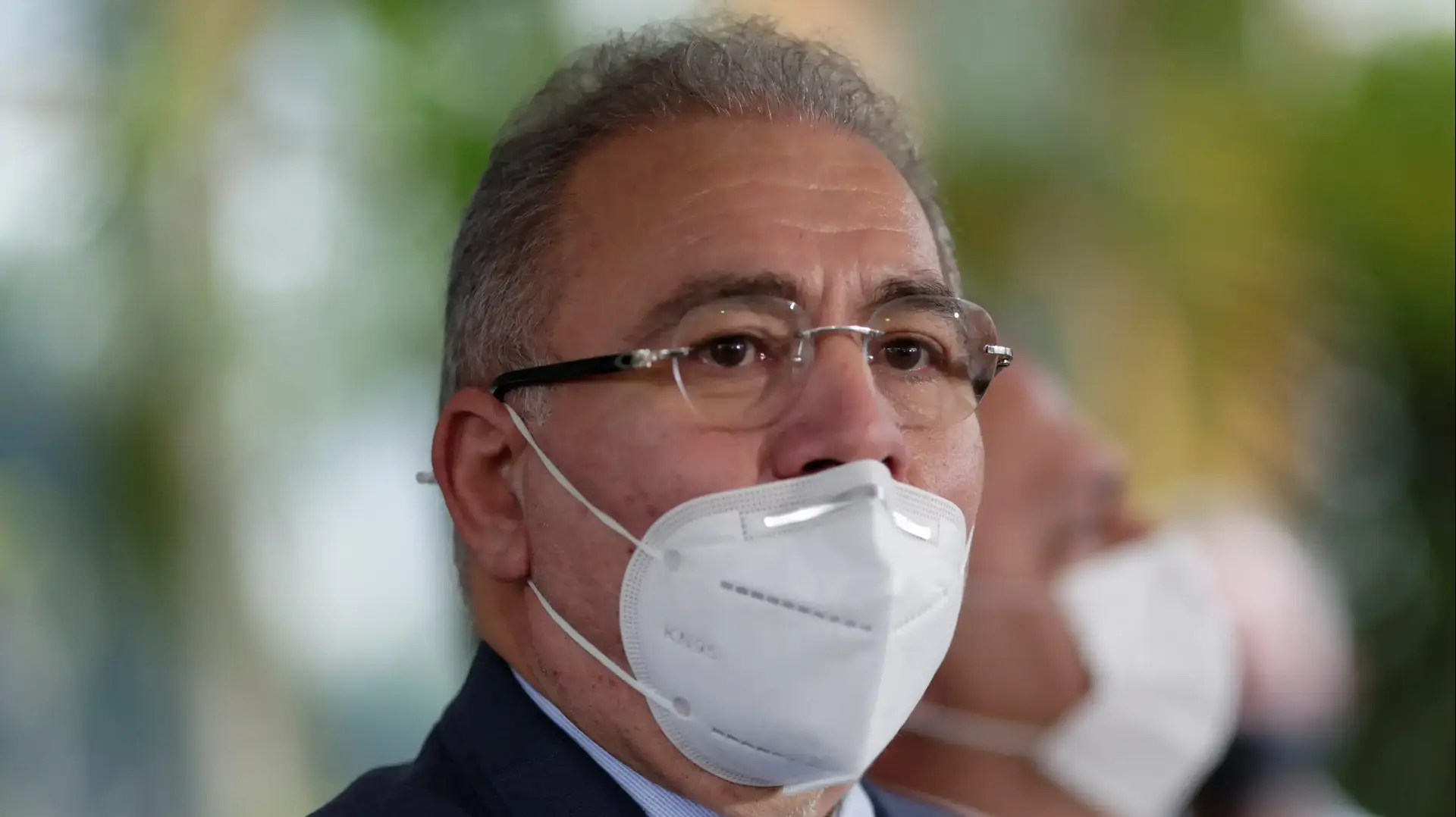 שר הבריאות הנכנס של ברזיל במהלך כנס בברזיליה 16 במרץ 2021