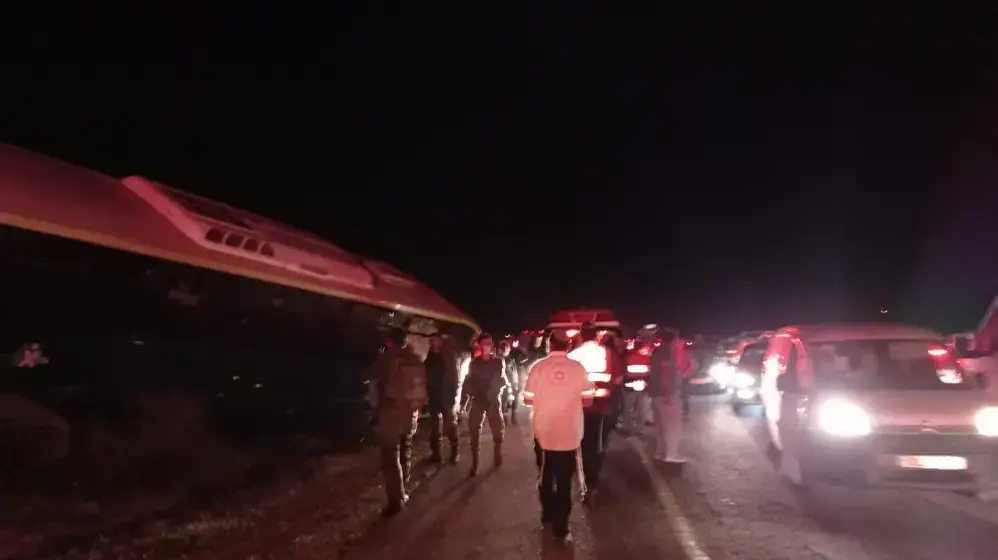 זירת התהפכות האוטובוס בהר חברון 18 במרץ 2021 זירת התהפכות האוטובוס בהר חברון 18 במרץ 2021
