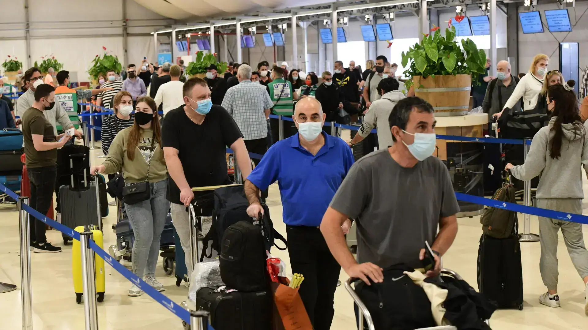 בדיקות קורונה בנתב"ג לשבים מחו"ל, 21 במרץ 2021 בדיקות קורונה בנתב"ג לשבים מחו"ל, 21 במרץ 2021