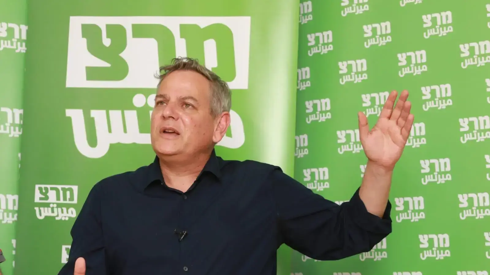 יו"ר מרצ ניצן הורוביץ ביום הבחירות. 23 במרץ 2021 יו"ר מרצ ניצן הורוביץ ביום הבחירות. 23 במרץ 2021