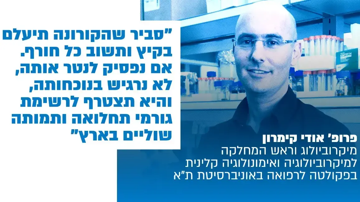 פרופסור אודי קימרון -קורונה פרופסור אודי קימרון -קורונה