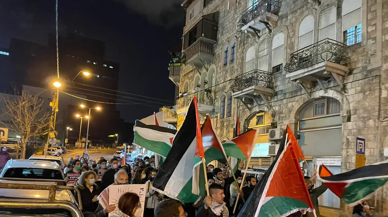 מסע הלוויתו של מוניר ענבתאווי בחיפה 30 במרץ 2021 מסע הלוויתו של מוניר ענבתאווי בחיפה 30 במרץ 2021