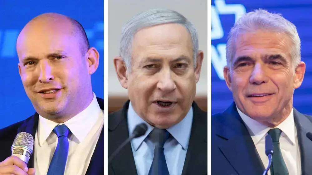 נתניהו, בנט, לפיד