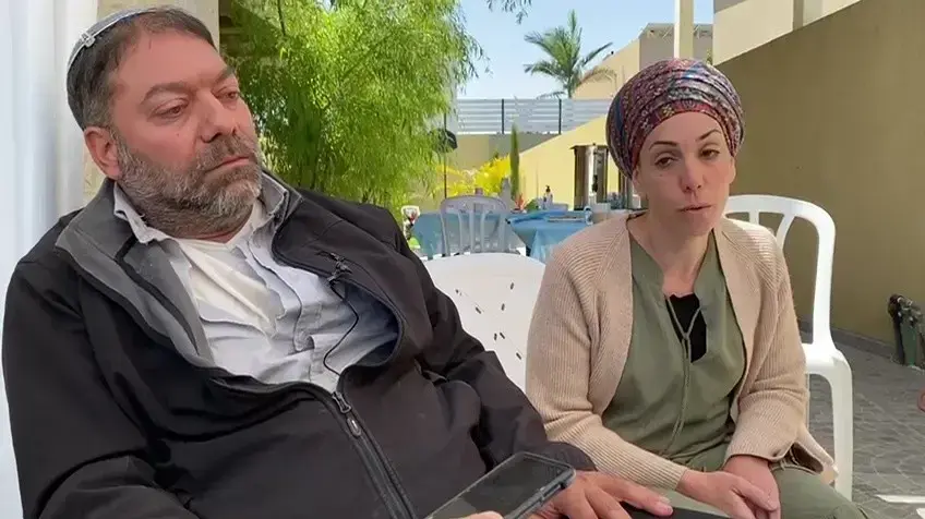ליאל ולירון סעד, הוריו של שילה שנדרס למוות ליאל ולירון סעד, הוריו של שילה שנדרס למוות