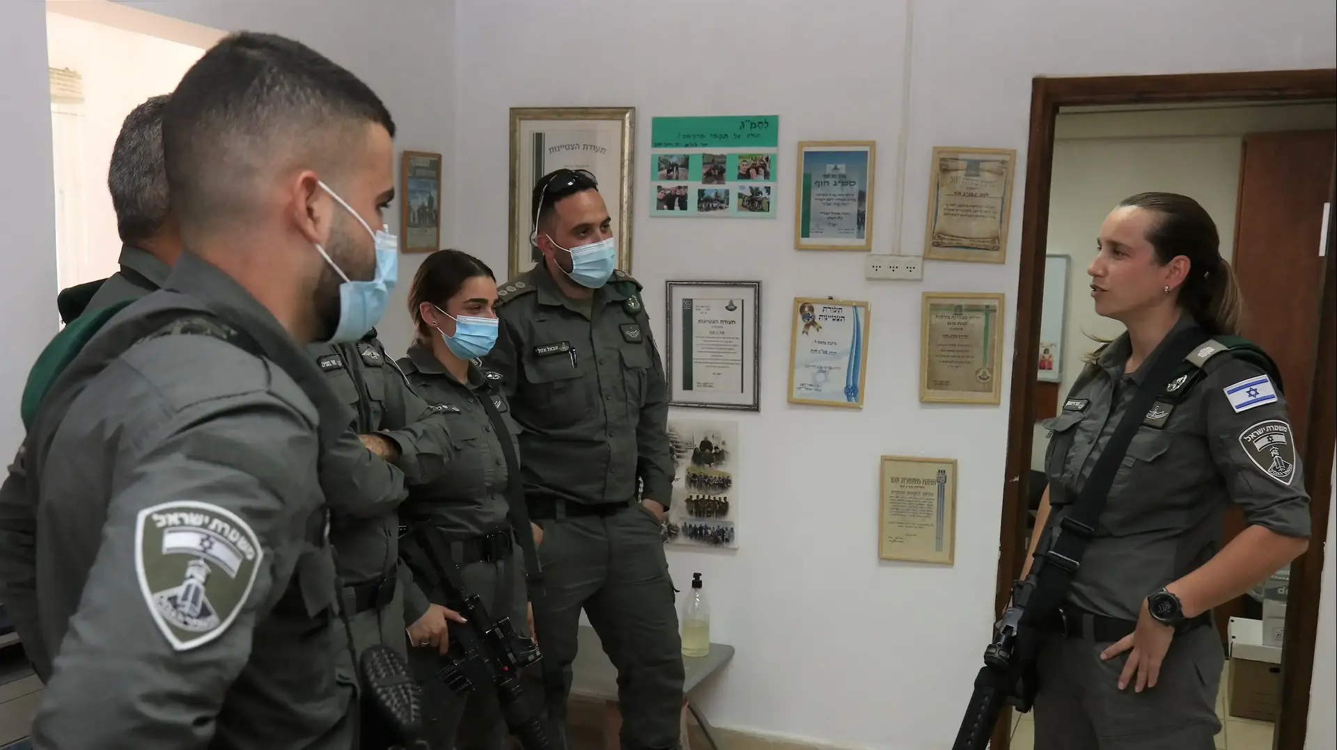 רפ"ק הגר ויסמן, מפקדת יחידת סיירת משמר הגבול רפ"ק הגר ויסמן, מפקדת יחידת סיירת משמר הגבול