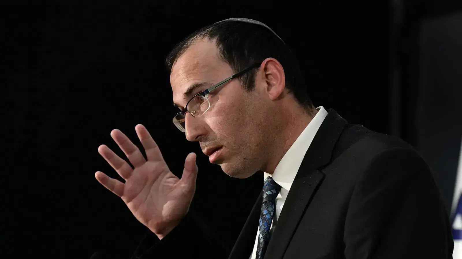 שמחה רוטמן מהציונות הדתית בהגשת ההמלצות לנשיא ריבלין, 5 באפריל 2021 שמחה רוטמן מהציונות הדתית בהגשת ההמלצות לנשיא ריבלין, 5 באפריל 2021