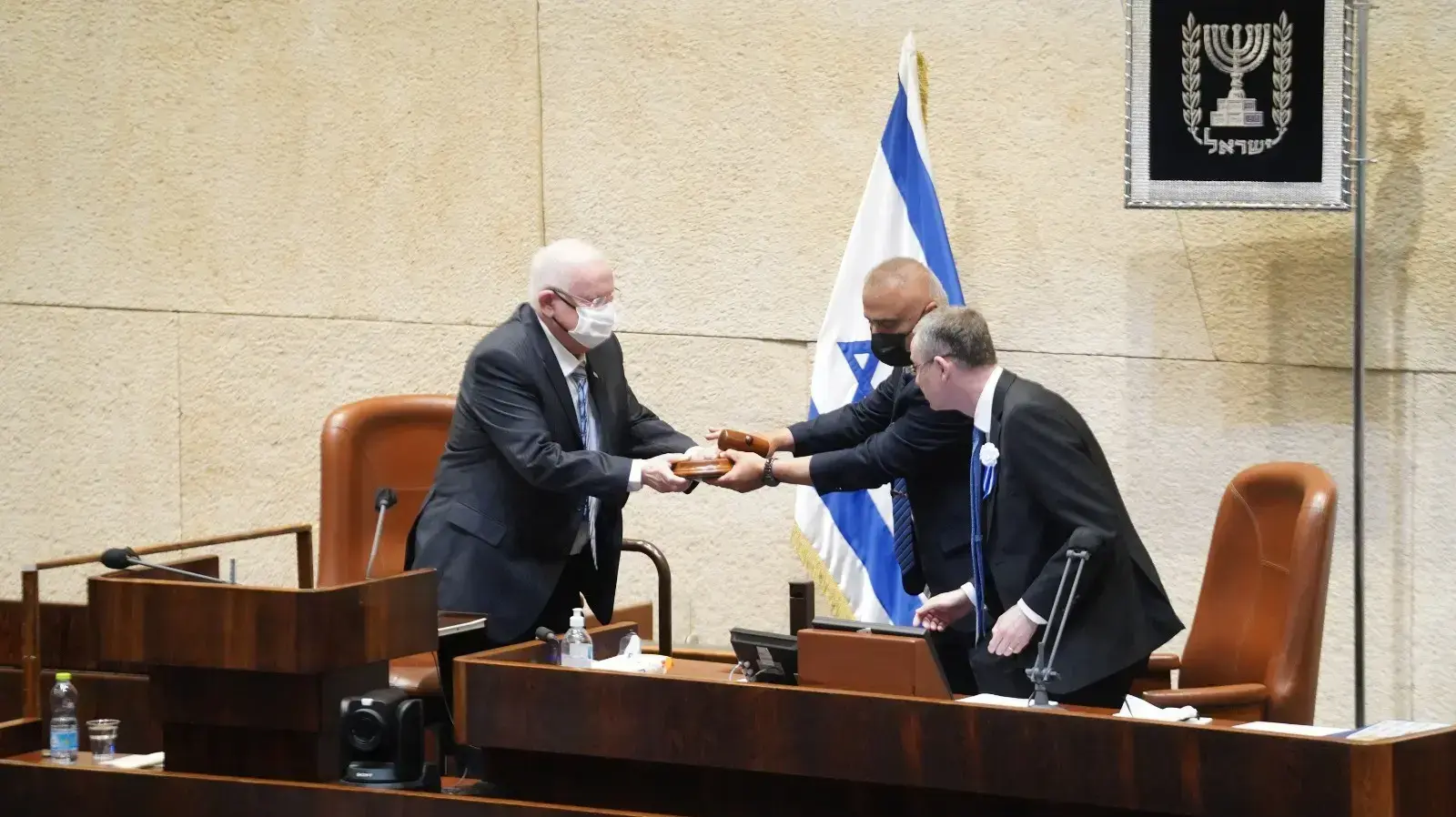 יום הצהרת האמונים של חברי הכנסת ה-24 במשכן  6 באפריל 2021 